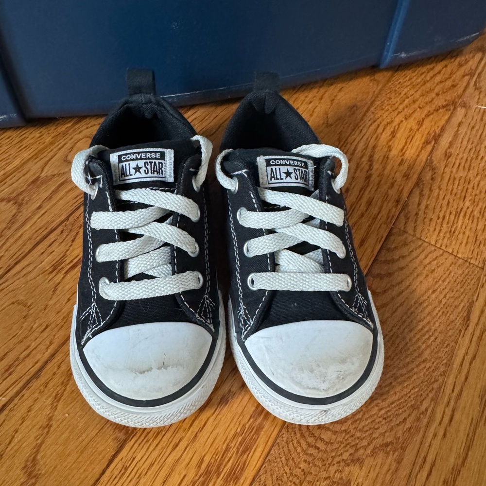 Converse Kids Black Sneakers